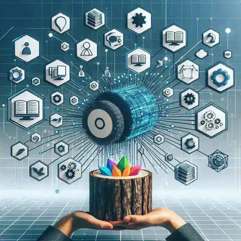 "An infographic illustrating various open-source log forwarding tools, showcasing their features and benefits in modern log management solutions, as discussed in 'Open-Source Log Forwarding Tools: A Comprehensive Guide to Modern Log Management Solutions' article."